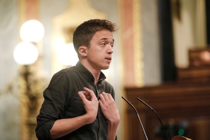 El líder de Más País, Íñigo Errejón.