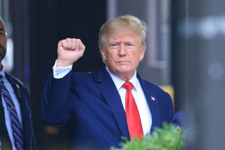 Trump, seen Wednesday in New York City, has claimed that the material taken from his Florida home with a search warrant includes confidential attorney and client communications.