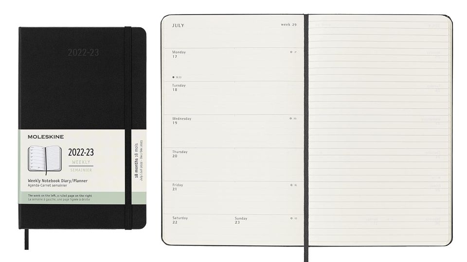 A classic minimal planner to keep you organized
