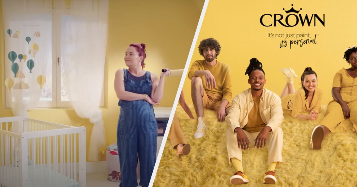 Why Everyone's Talking About Hannah, Dave And This Bizarre Ad For Crown Paints