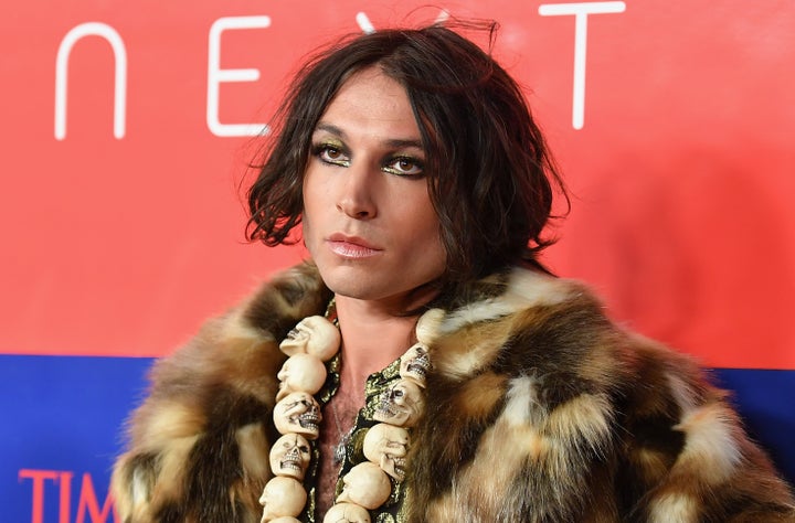 Ezra Miller attends the "Time 100 Next" gala in 2019.