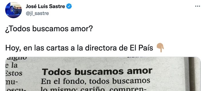 La carta viral a la directora de 'El País'.