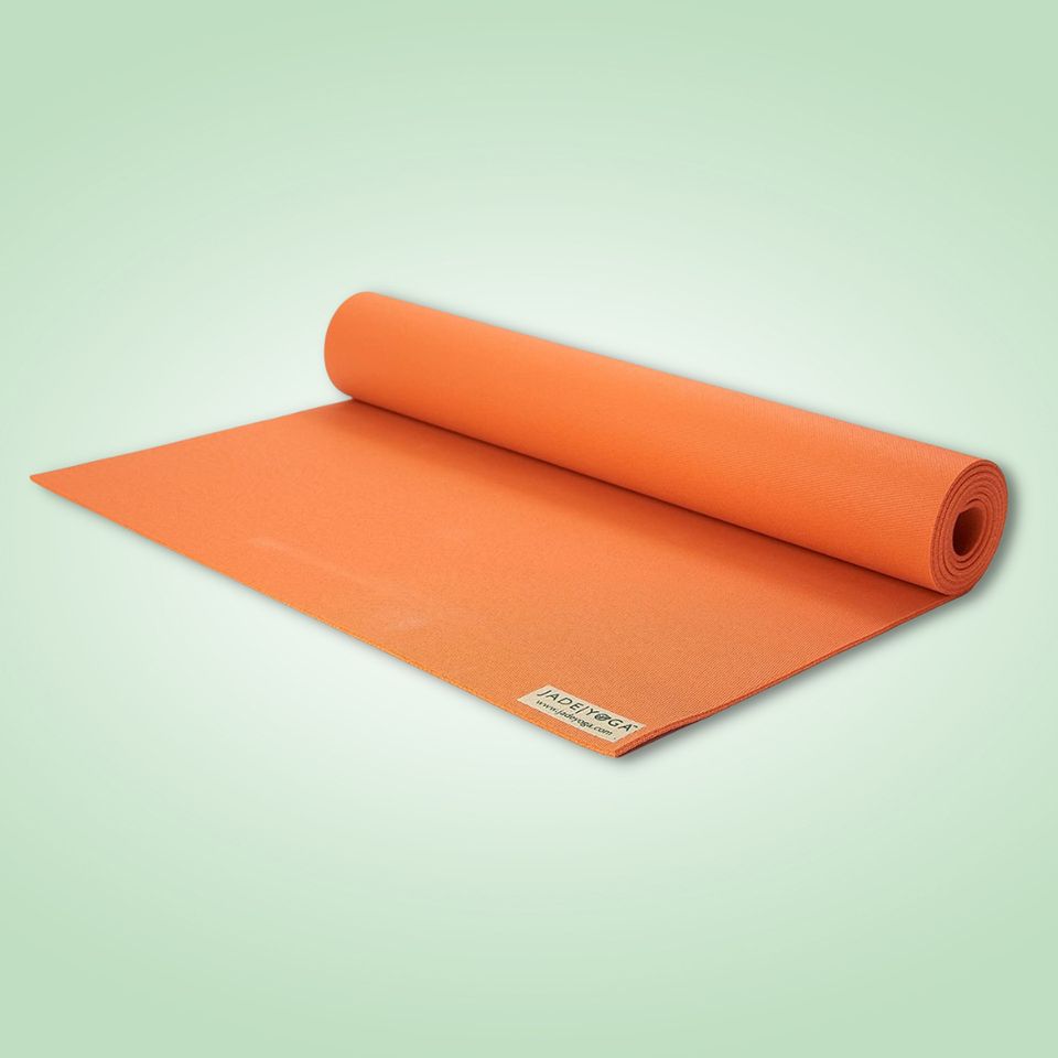 June & Juniper Foldable Travel Yoga Mat- Thin Lightweight Non-Slip