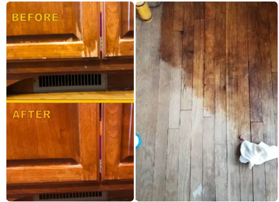 Revive all sorts of wood surfaces and furniture in your home with wood polish and conditioner