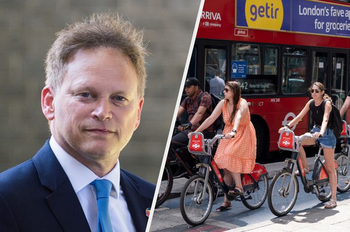 Transport secretary Grant Shapps wants to introduce number plates for all cyclists