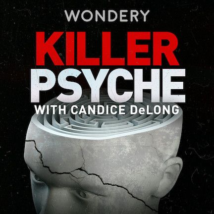 The podcast cover art, which shows a cracked bust with a maze in place of a brain 