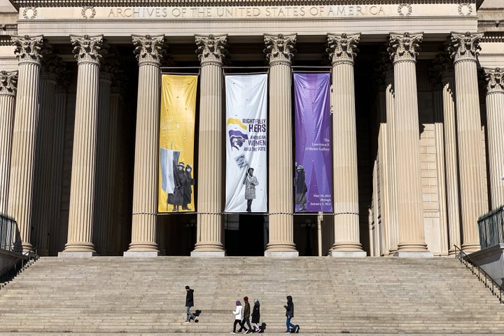 After a president leaves office, the National Archives and Records Administration says it sets up an online presence for a presidential library "as soon as possible."