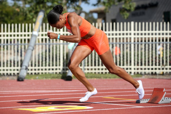 Allyson Felix is the most decorated U.S. track and field athlete of all time. 