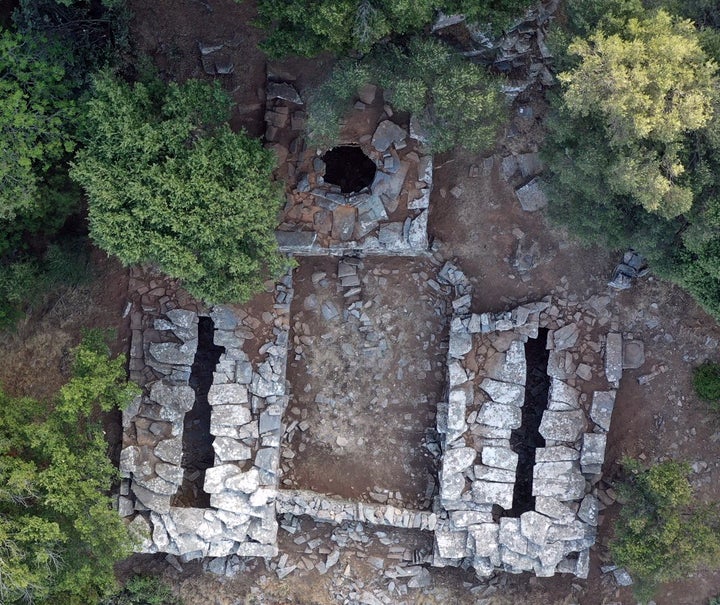 Το συγκρότημα των «δρακόσπιτων» στην θέση Πάλλη-Λάκκα