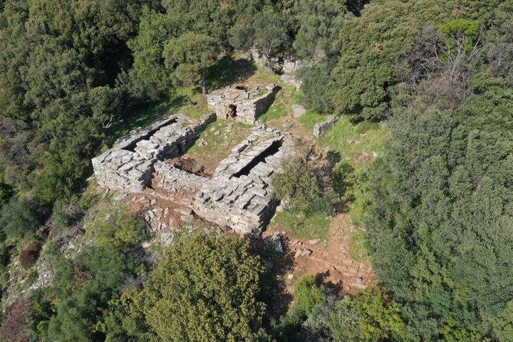 Το συγκρότημα των «δρακόσπιτων» στην θέση Πάλλη-Λάκκα