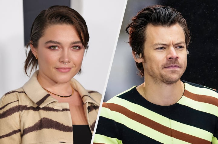 Florence Pugh and Harry Styles