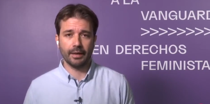 El diputado de UP Javier Sánchez, en declaraciones a TVE.