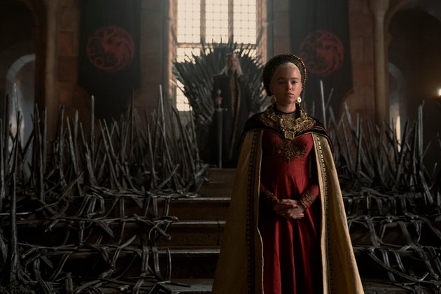 Milly Alcock as Rhaenyra Targaryen in House Of The Dragon