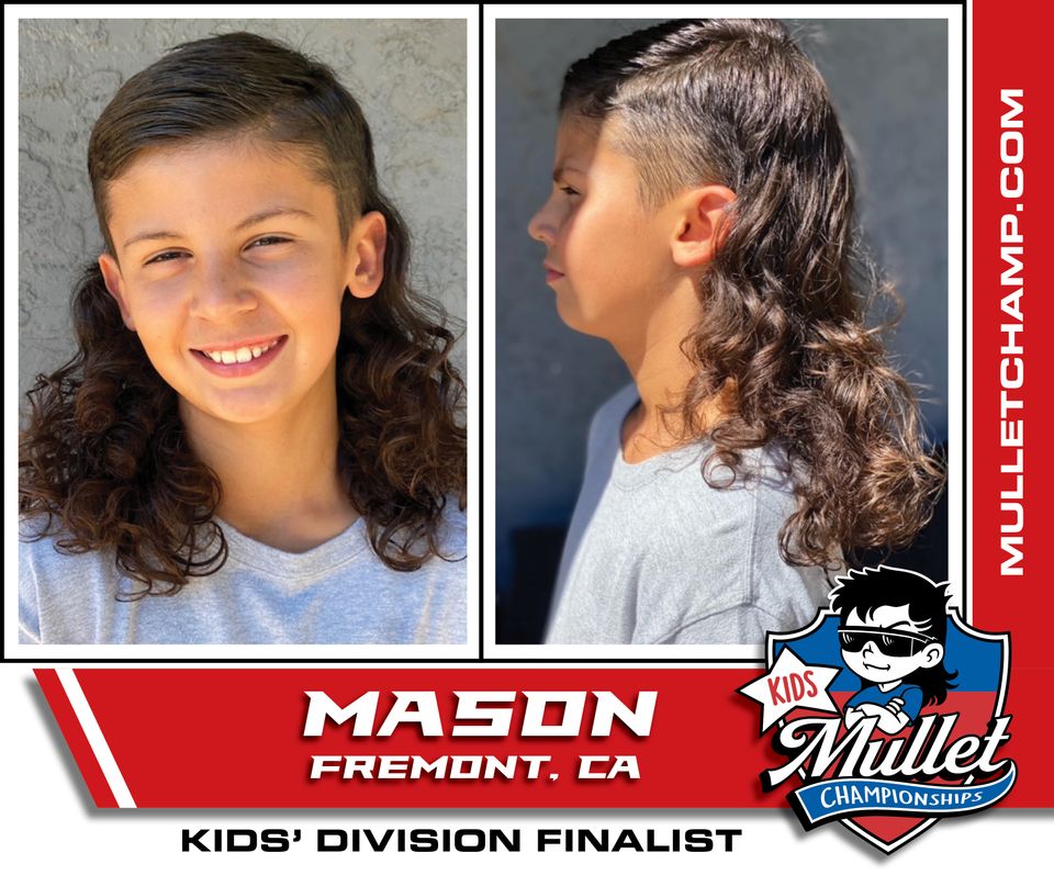 Kids Are Battling For America's Best Mullet And The Competition Is