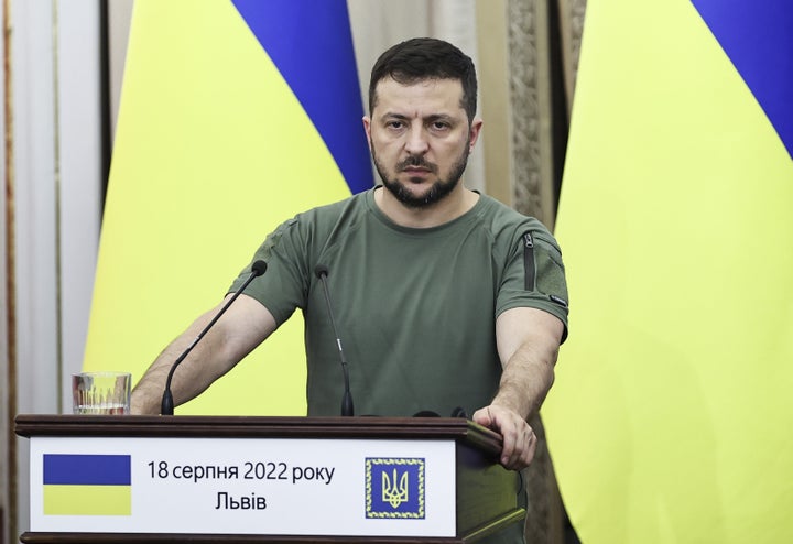 Volodimir Zelensky.
