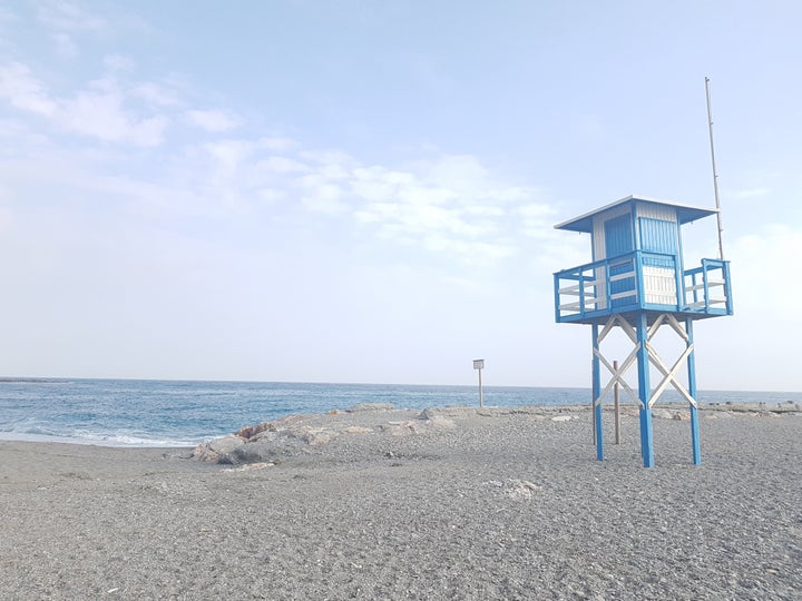 Imagen de una playa de Motril.