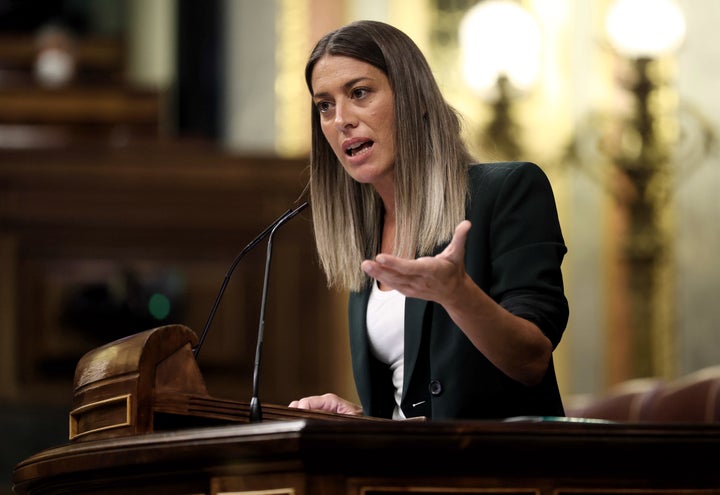 La portavoz de Junts en el Congreso, Miriam Nogueras, en una imagen de archivo.