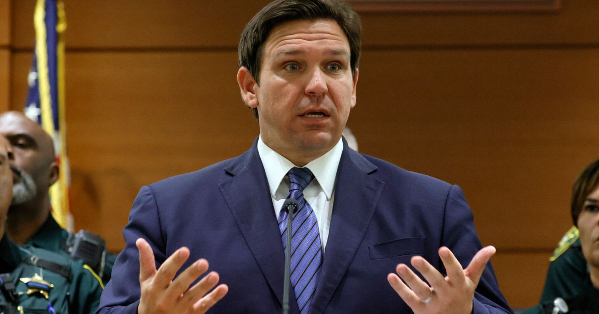 Gov. Ron DeSantis Says Florida's Election Cops Charged 20 People With Voter Fraud