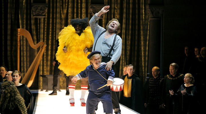 Salvando al trovador en 'Tannhäusser' en el Festival de Bayreuth.