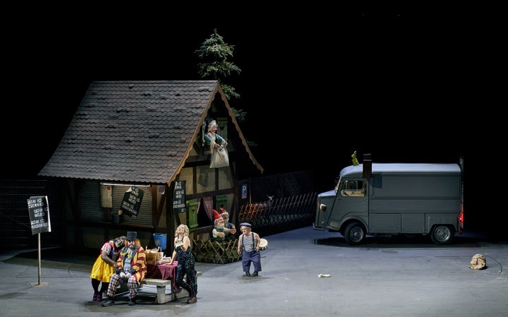 Escena de 'Tannhäusser' en el Festival de Bayreuth.