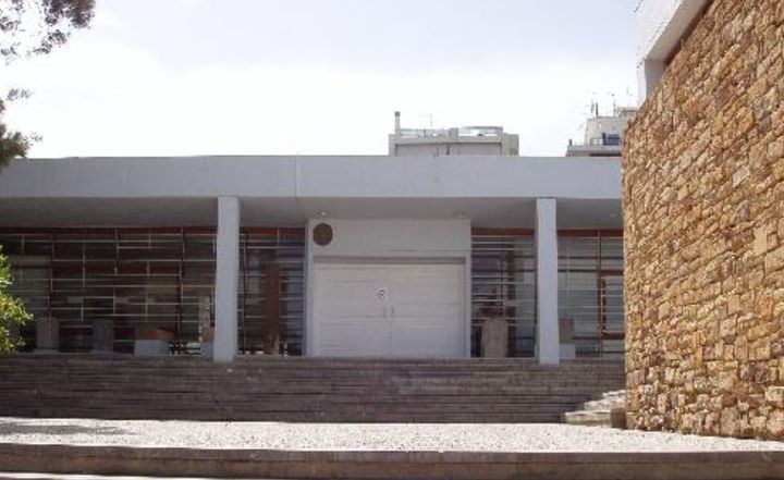 Το κτήριο του αρχαιολογικού μουσείου Χίου, έργο των Σουζάνας και Δημήτρη Αντωνακάκη