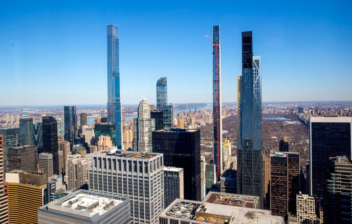 Steinway Tower is located on Manhattan's 57th Street "Billionaire's Row."