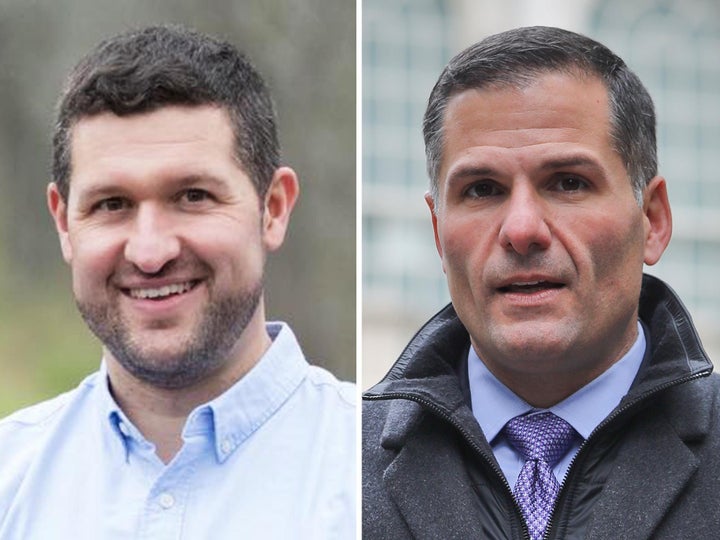 Pat Ryan (left) and Marc Molinaro are running in a special election for New York's 19th Congressional District seat.