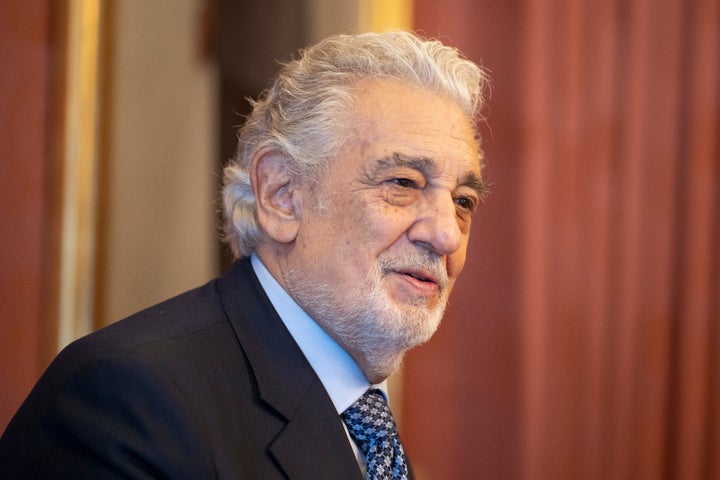 Plácido Domingo, el pasado junio en el Teatro Real de Madrid.