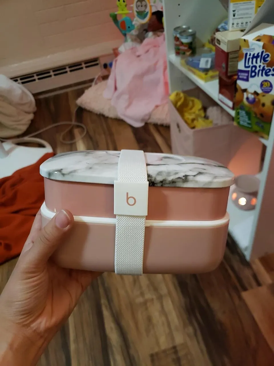 Bentgo Classic - All-in-One Stackable Bento Lunch Box Container - Blush