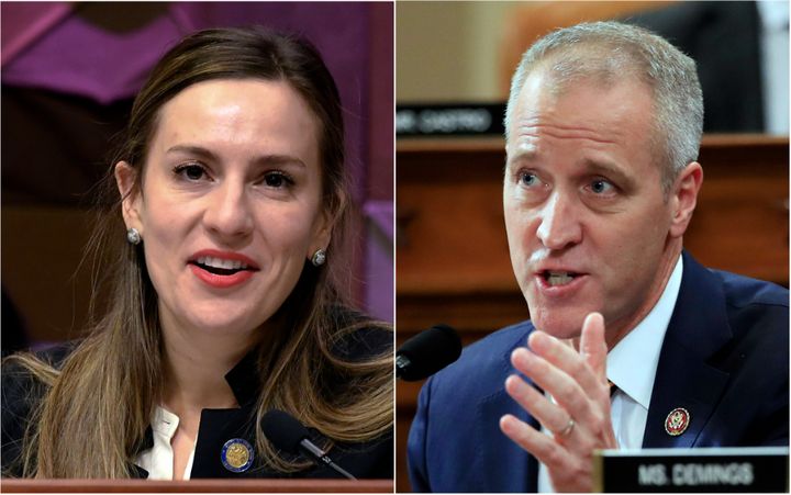 New York state Sen. Alessandra Biaggi (left) is the underdog in her bid against Rep. Sean Patrick Maloney for the Democratic nomination in New York's 17th Congressional District.