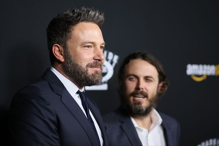 Ben Affleck and his brother Casey.