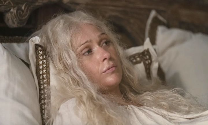Sian Brooke as Queen Aemma in House Of The Dragon