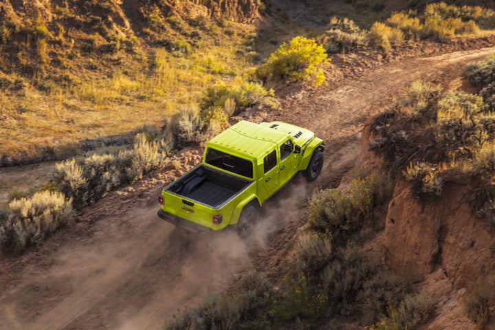 2023 Jeep Gladiator Rubicon in new High Velocity exterior paint color