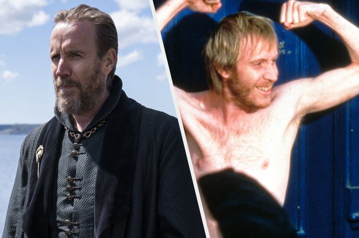 Rhys Ifans in House Of The Dragon and Notting Hill