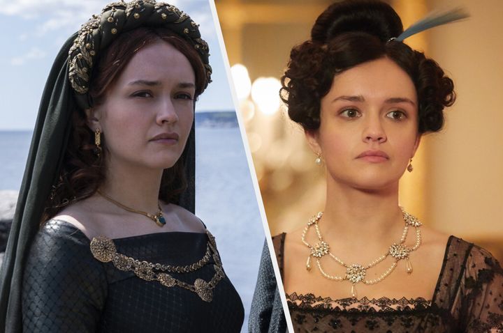 Olivia Cooke in House Of The Dragon and Vanity Fair