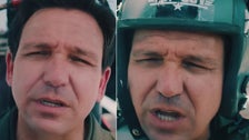Former Navy Pilot Rips ‘Pathetic’ Ron DeSantis Over ‘Top Gun’ Stunt