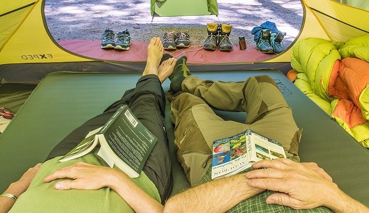 Target top camping mat