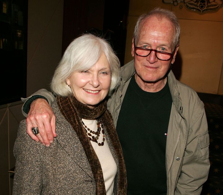 Joanne Woodward and Paul Newman in 2004.