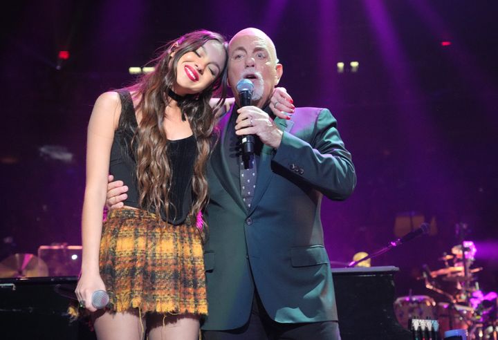 Music icon Billy Joel invited Rodrigo on stage during a performance that’s part of his ongoing residency at the famed arena. 