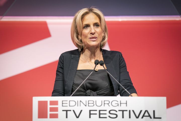 Emily Maitlis did not hold back during a speech on Wednesday night