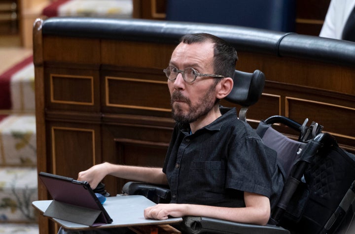 Imagen de archivo de Pablo Echenique en el Congreso.