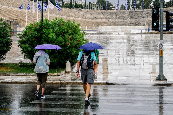 ΒΡΟΧΟΠΤΩΣΗ. Τετάρτη 24 Αυγούστου 2022 (ΓΙΩΡΓΟΣ ΚΟΝΤΑΡΙΝΗΣ / EUROKINISSI)