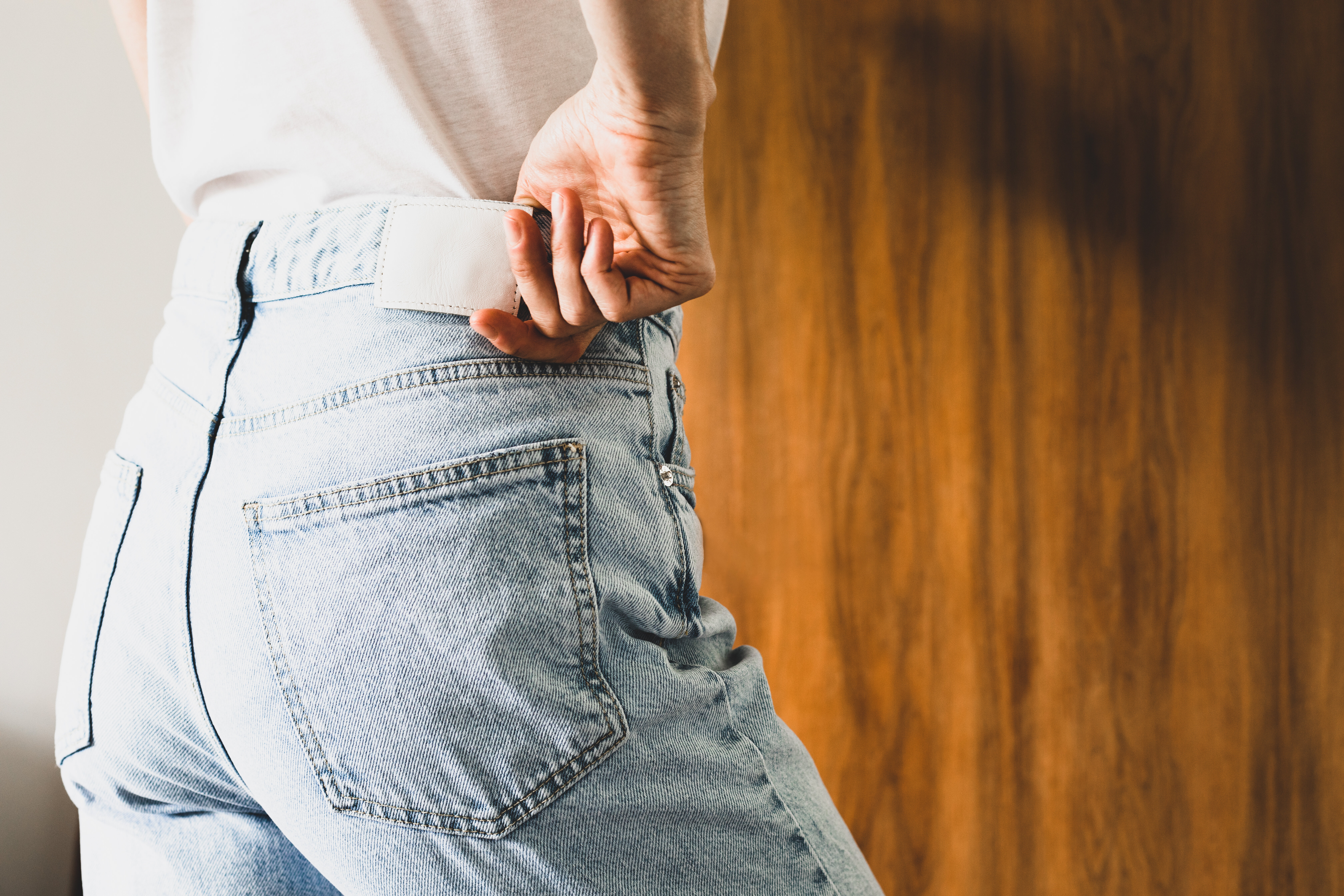 How to Make Jeans Smaller TikTok Hack  POPSUGAR Fashion