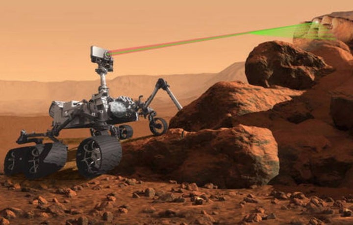 El rover Perseverance.