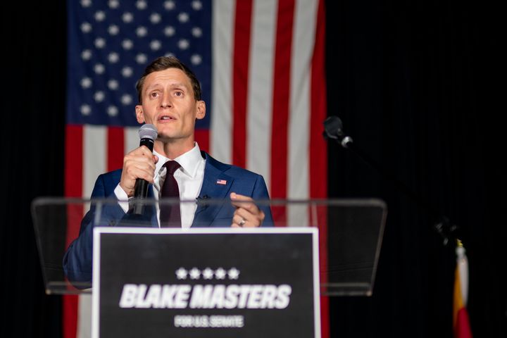 Blake Masters went from being "100% pro-life" to claiming he supports "commonsense" abortion regulation. 