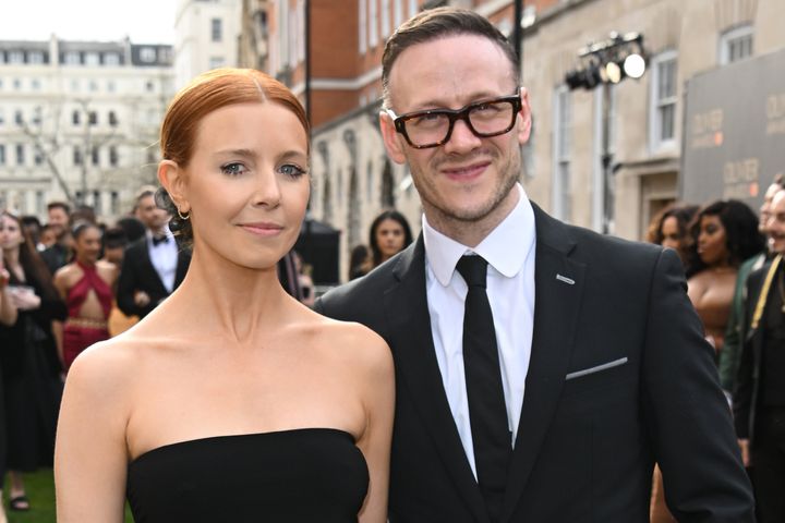 Stacey Dooley and Kevin Clifton pictured in April