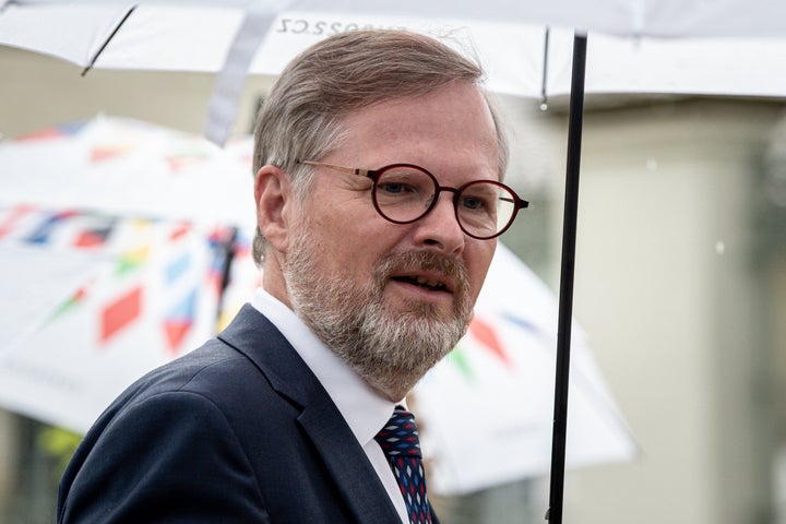 El primer ministro checo, Petr Fiala.