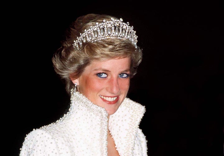 La princesa Diana en una visita en Hong Kong.