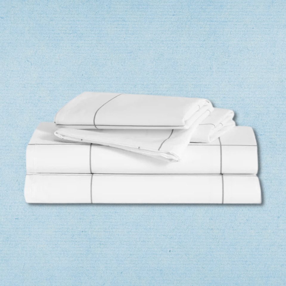 Brooklinen sateen sheet set