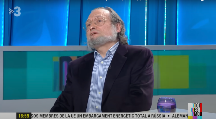 Santiago Niño-Becerra en TV3.